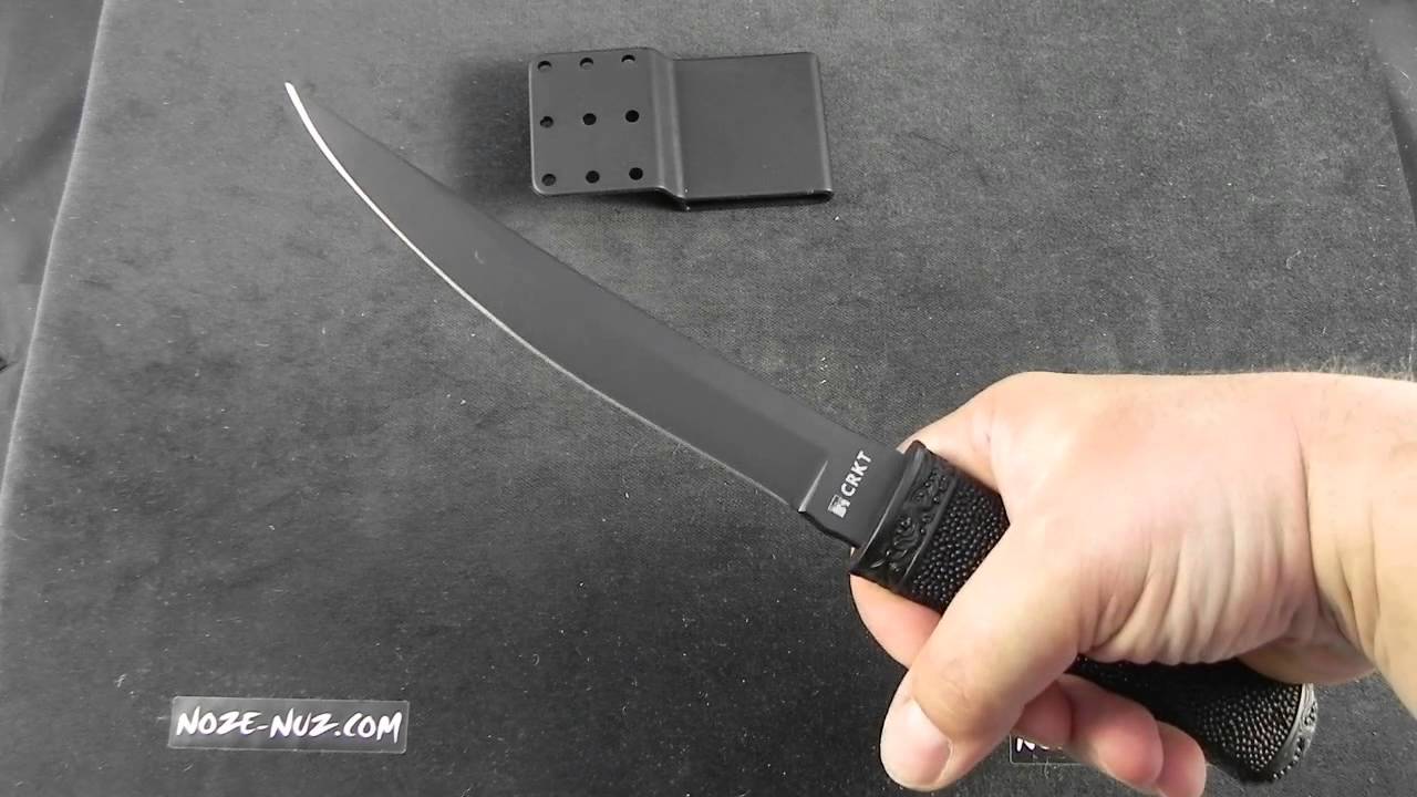 CR2907K CRKT HISSATSU BLACK BLADE