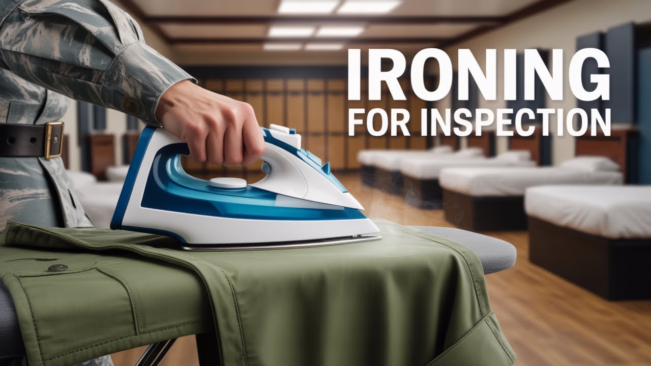 How to?, iron your cadet uniform.