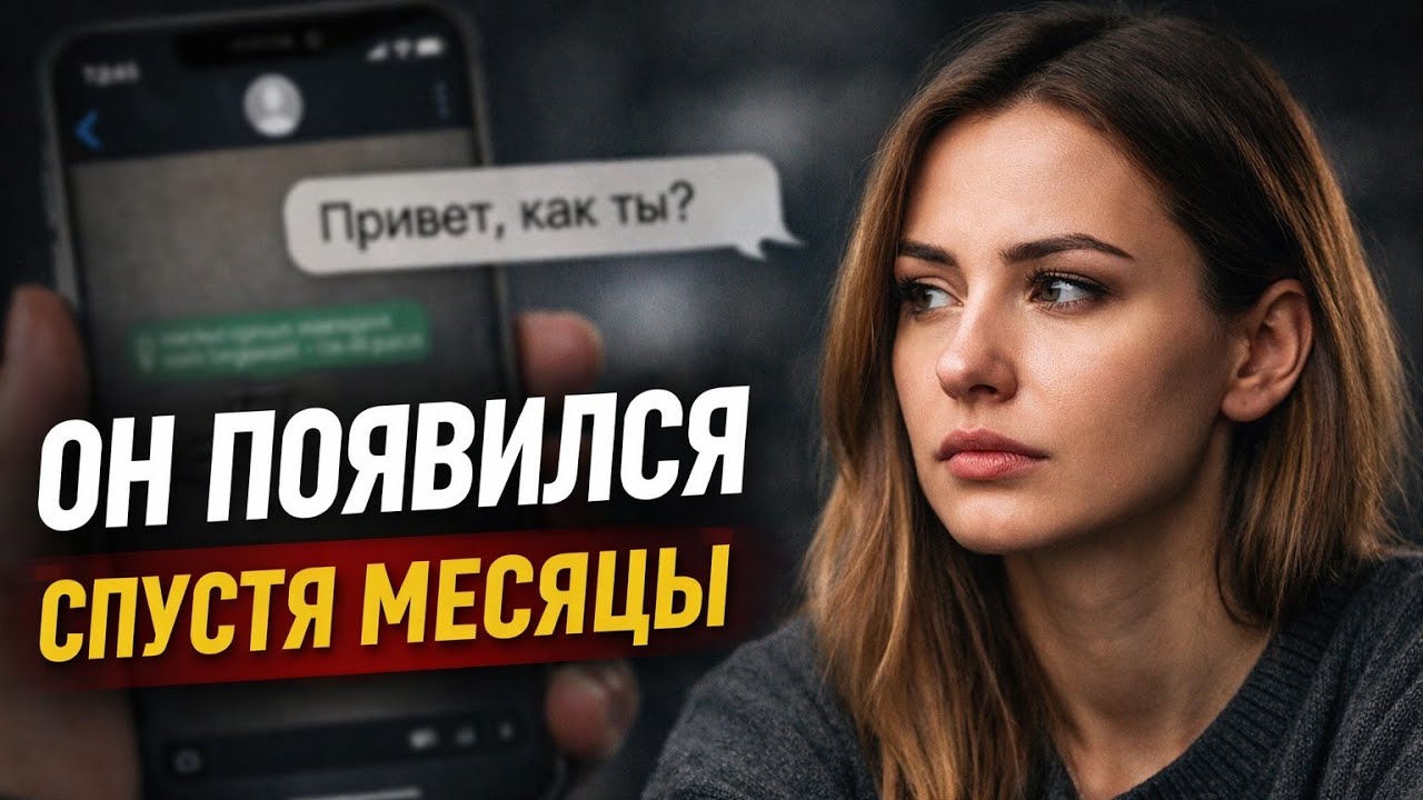 Почему бывший внезапно объявляется спустя месяцы тишины?