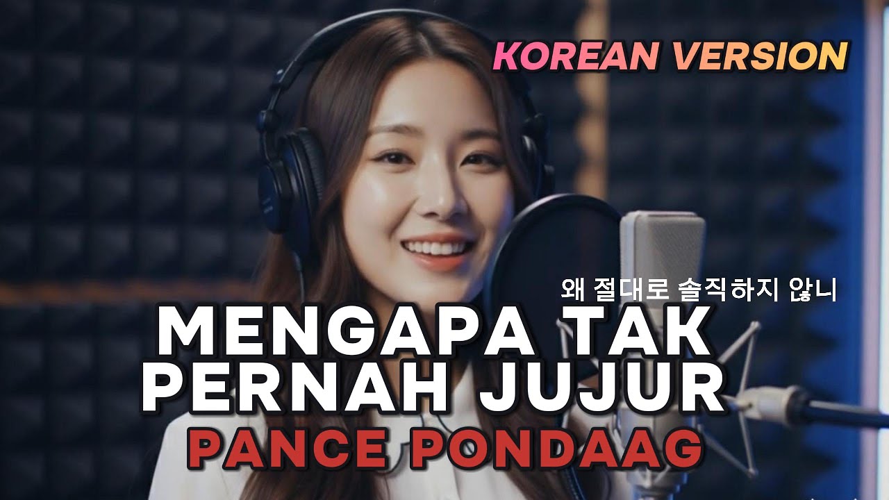 MENGAPA TAK PERNAH JUJUR – Versi Korea | MINA Cover | Pance Pondaag Korean Version