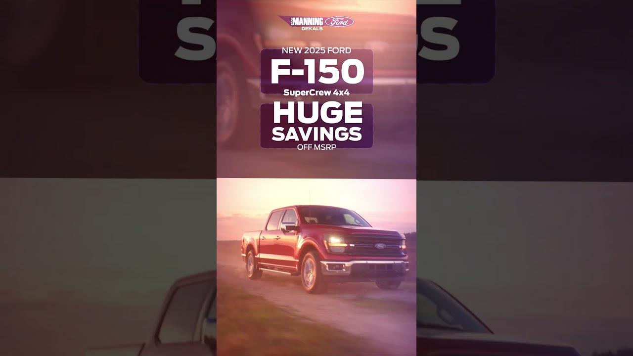 Visit Brad Manning Ford Today