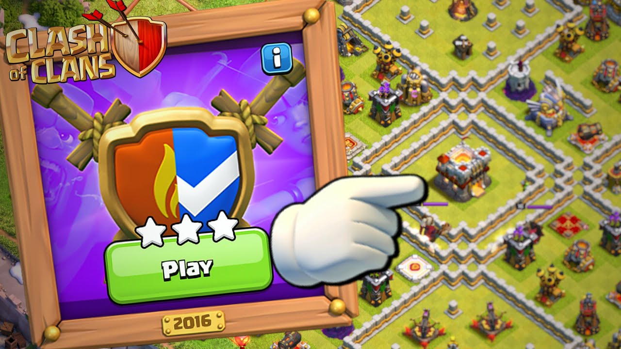 How to beat 10th anniversary challenge 2016-Clash of Clans