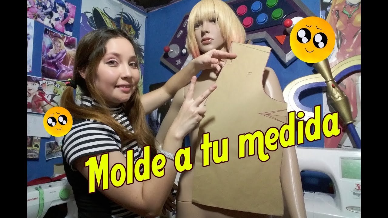 Aprendamos lo básico - Toma de medidas y molde base / Tutorial Cosplay