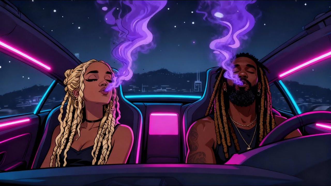 Floating Through Purple Haze | 420 Chill Rap & Bluesy Hip-Hop