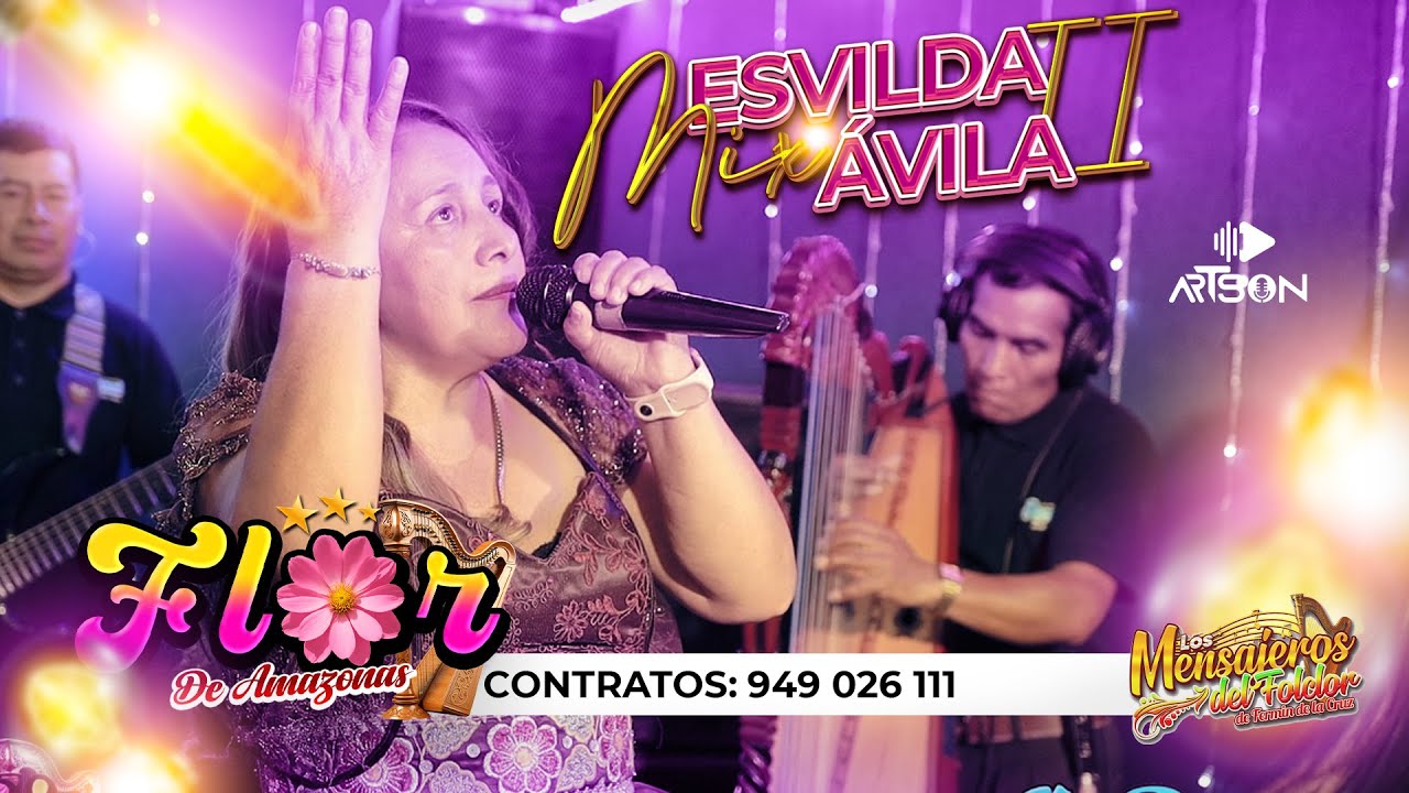 Mix Esvilda Ávila II – Flor de Amazonas y Los Mensajeros del Folclor | En Vivo | Artson Productions