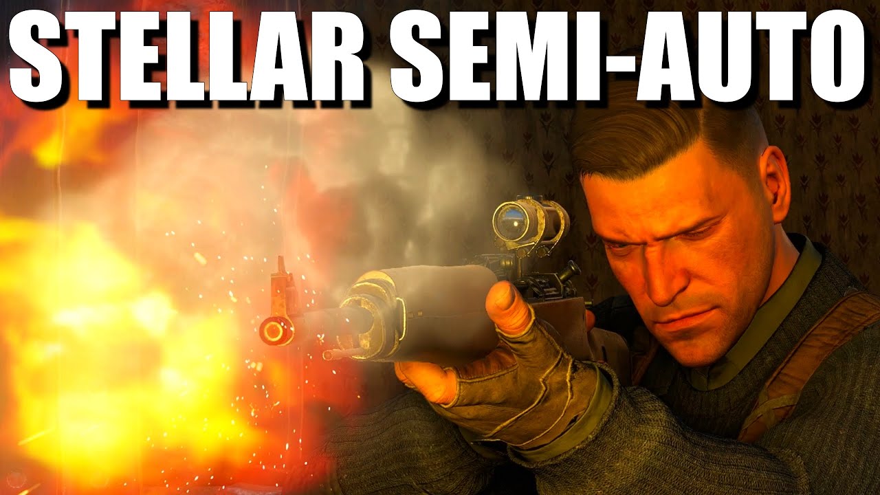 У ЭТОГО ОРУЖИЯ ВЫСОКАЯ СКОРОСТЬ СТРЕЛЫ - Sniper Elite 5