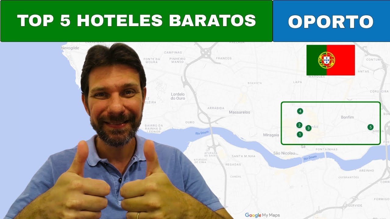 TOP 5 HOTELES BARATOS EN OPORTO | PORTUGAL