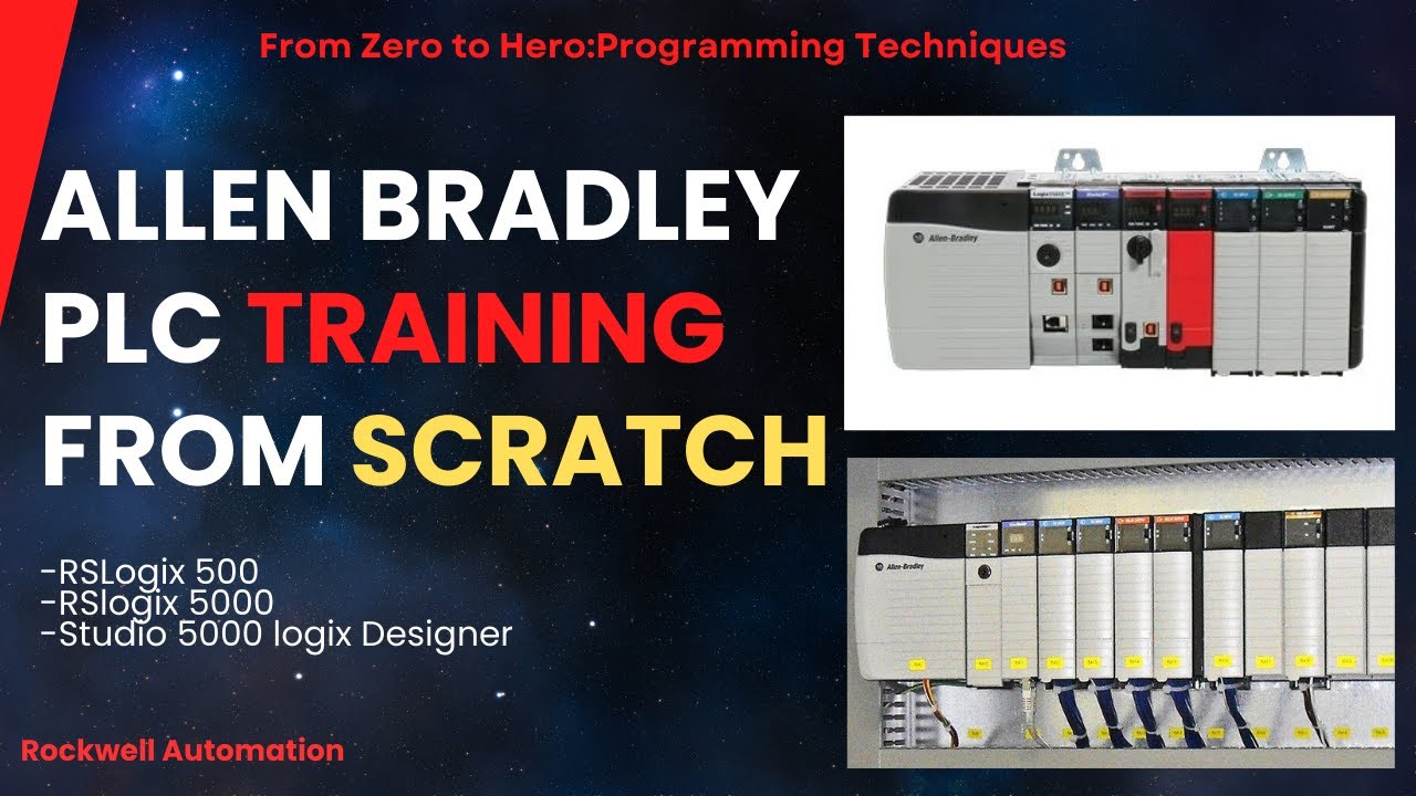 Обучение ПЛК Allen Bradley | Программирование и загрузка RSLogix 5000