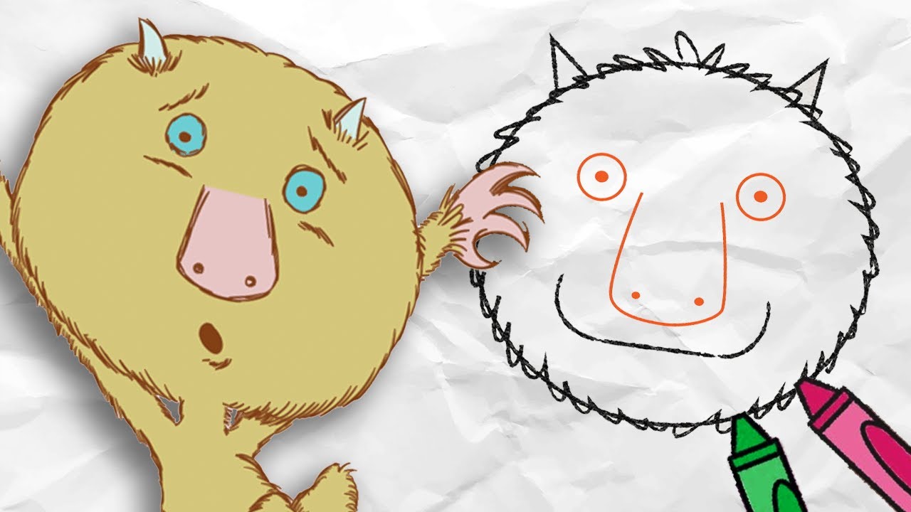 How to Draw Leonardo The Terrible Monster | Drawing Videos for Kids 🖍️ | Mo Willems Workshop