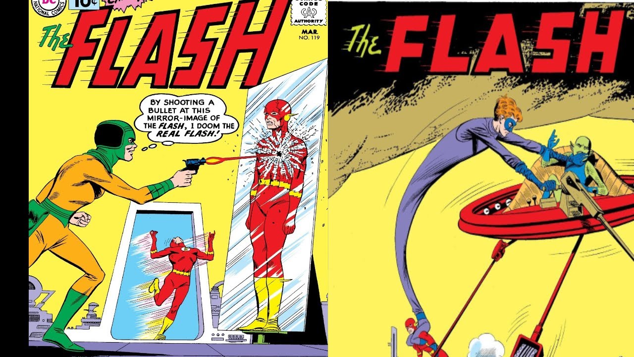 The Flash 119 Two Complete Adventures1959 the Mirror Master and a Team-Up with the Elongated Man
