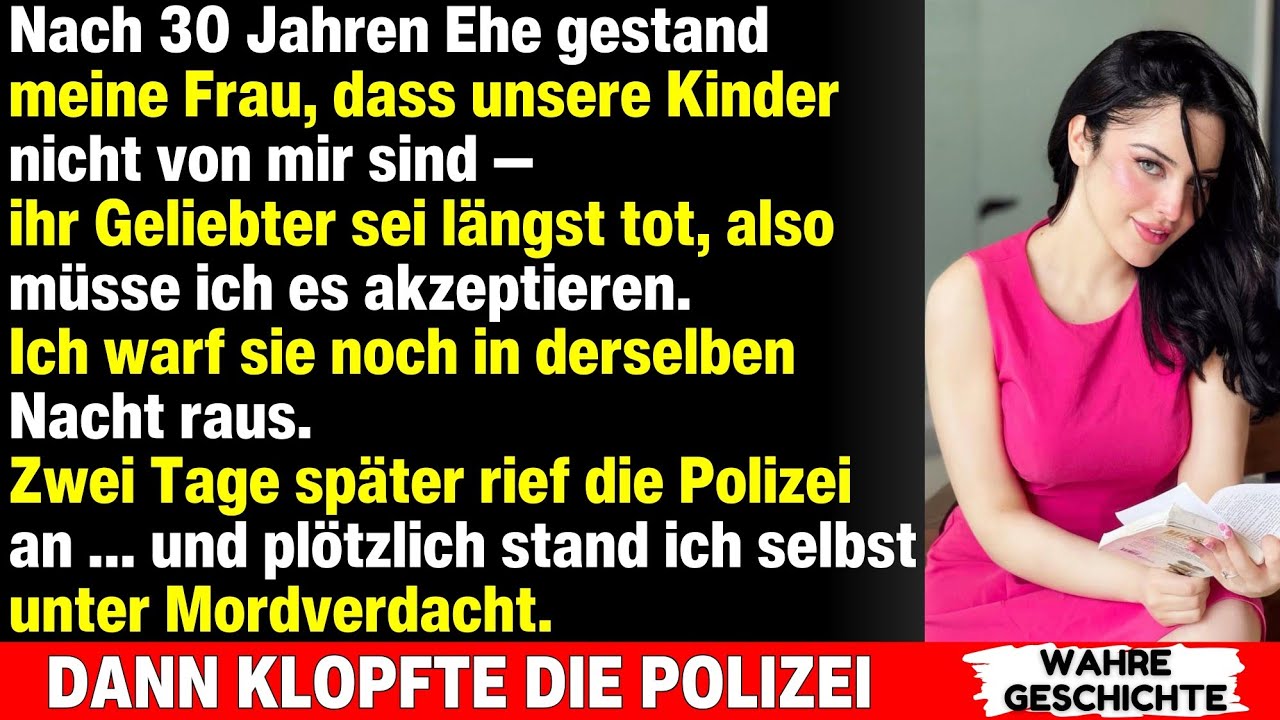 Sie sagte, die Kinder seien nicht von mir — dann rief plötzlich die Polizei an