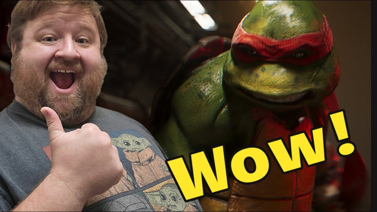 TMNT: Реакция на тестовые кадры с Рафаэлем