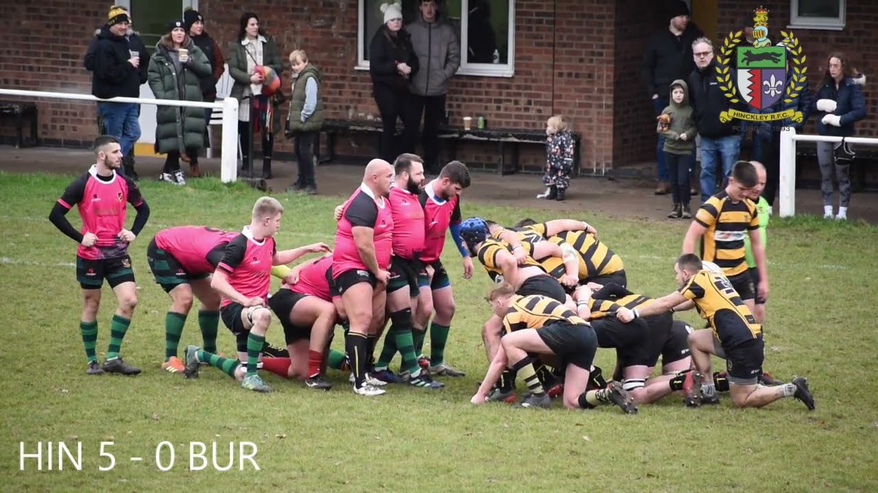 Hinckley RFC U23s V Burbage RFC Christmas charity match 27/12/22