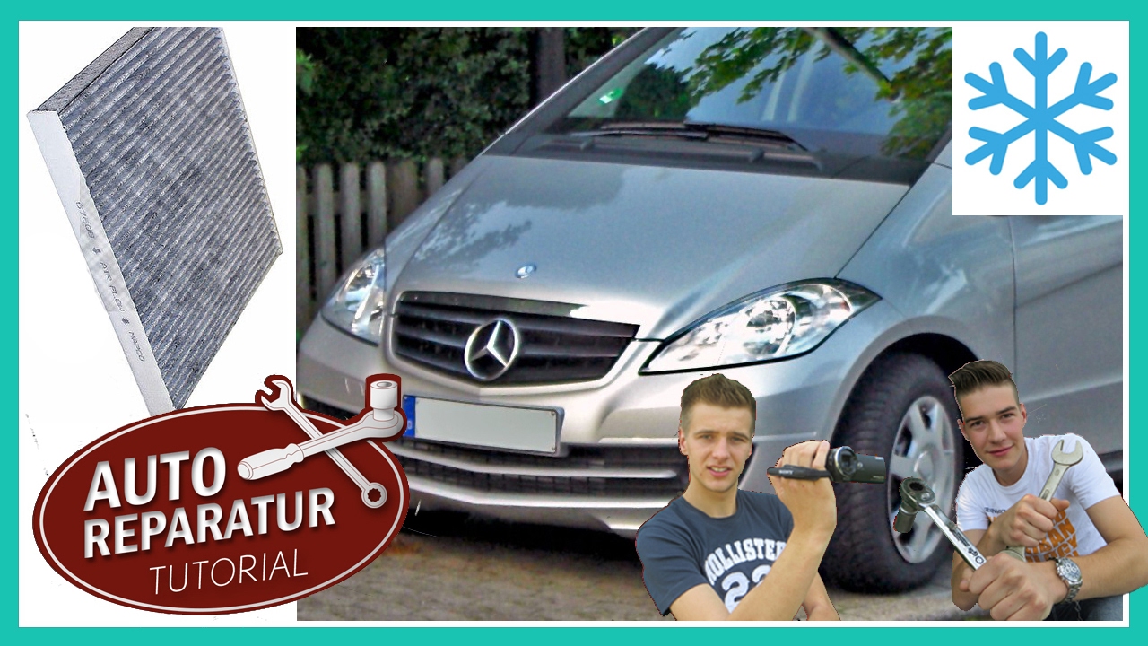 Innenraumfilter wechseln | Mercedes-Benz W169 Pollenfilter tauschen | DIY Tutorial