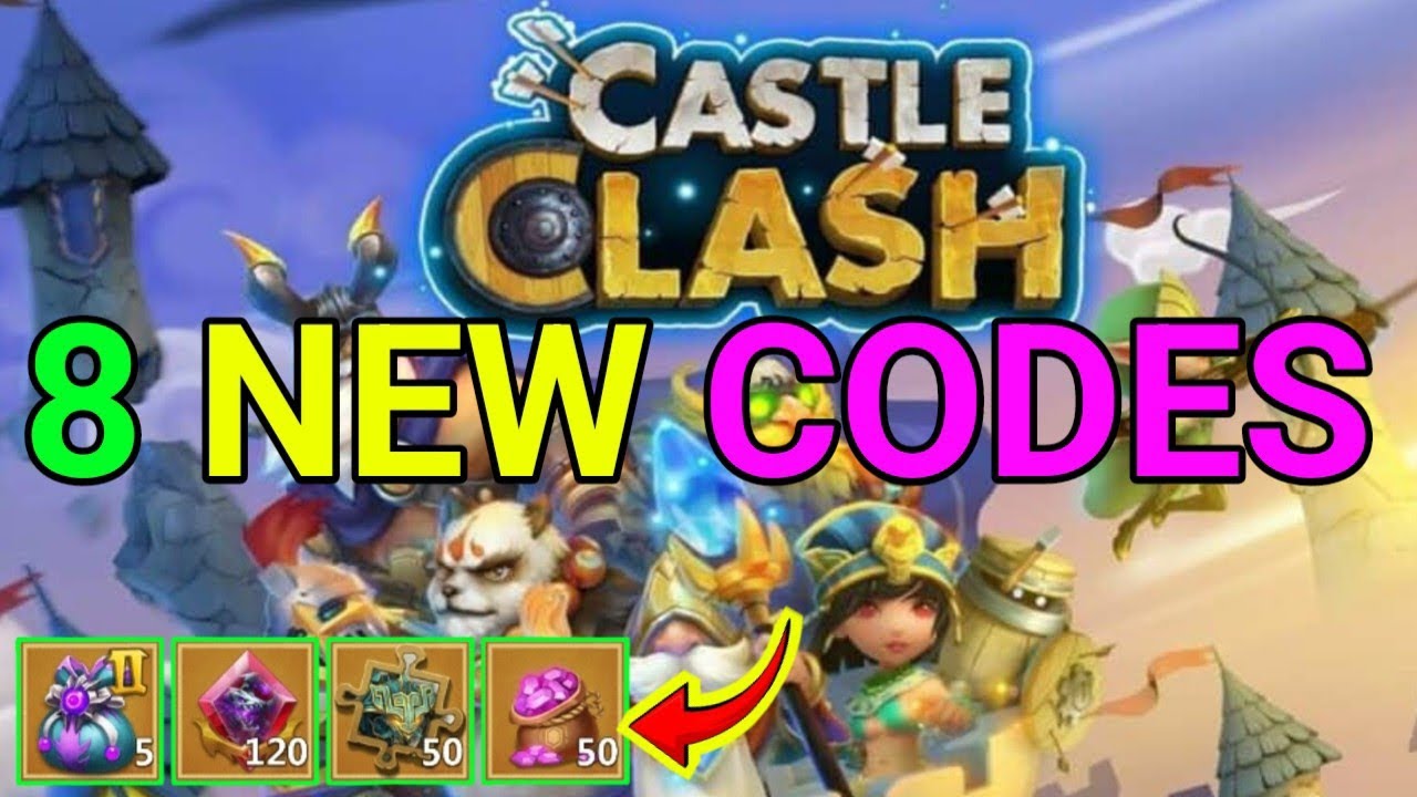 НОВЕЙШИЕ 🔥 КОДЫ CASTLE CLASH 2025 | ПОДАРОЧНЫЕ КОДЫ CASTLE CLASH АВГУСТ 2025 — КАК АКТИВИРОВАТЬ КОДЫ