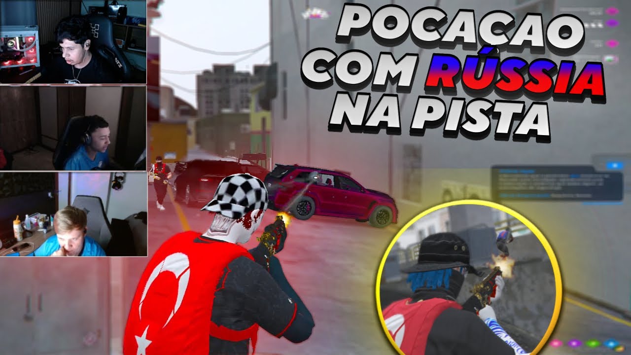 TRETA COM RÚSSIA NA PISTA  | HYPE RP | GTA RP |   🇹🇷