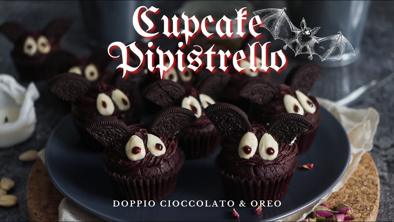 Cupcake DOPPIO CIOCCOLATO | Ricette per Halloween