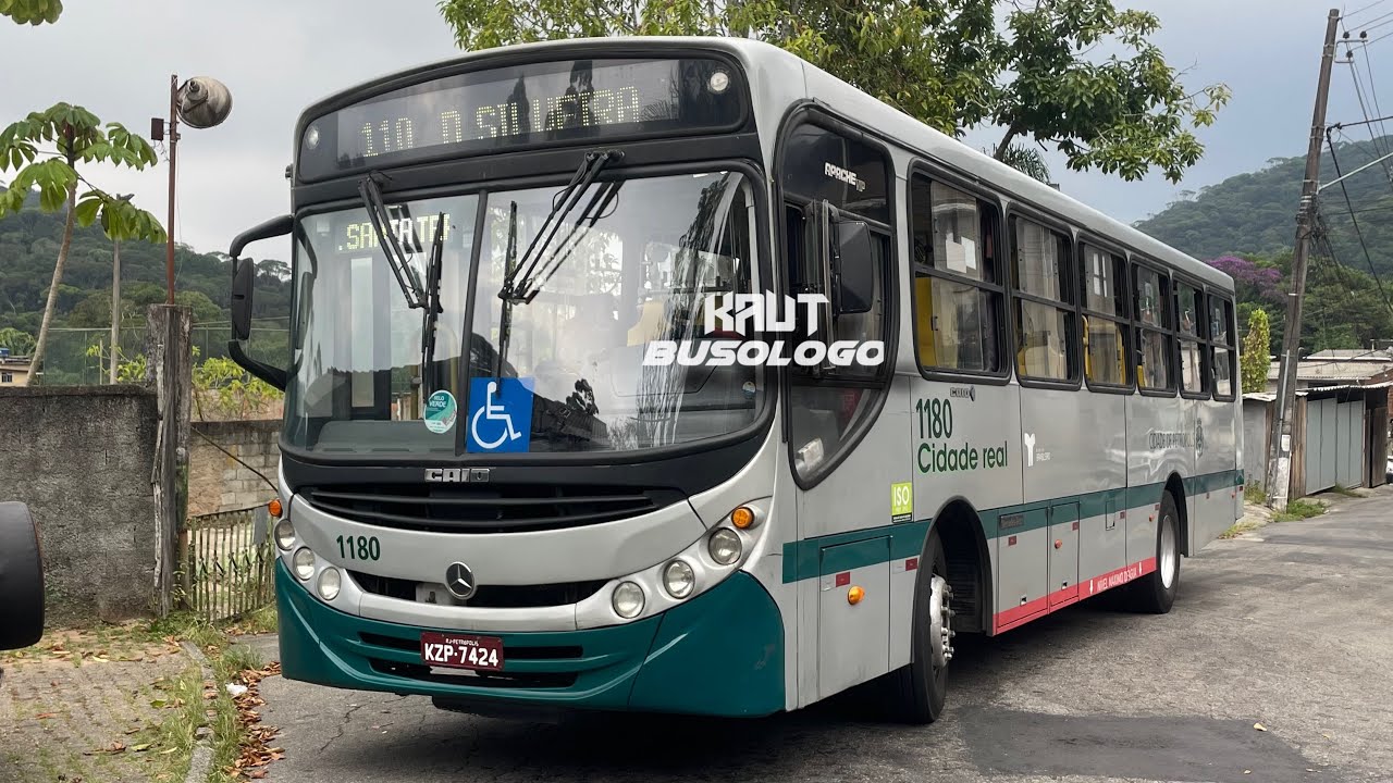 110 Terminal Centro X Duarte da Silveira - Caio Apache Vip II OF-1519 Cidade Real - Carro 1180