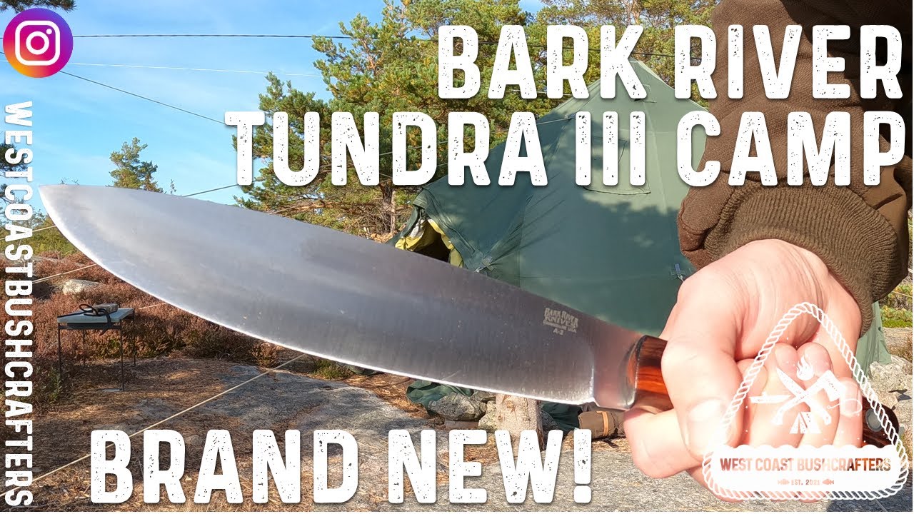 Biggest Best Bushcraft Camp Knife in the World? The Bark River Tundra III Camp! Unboxing and Testing