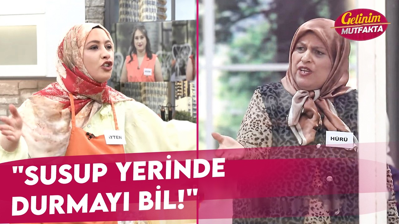 Ayten ve Hürü Kayınvalide Arasında Büyük Tartışma! - Gelinim Mutfakta 18 Şubat Çarşamba