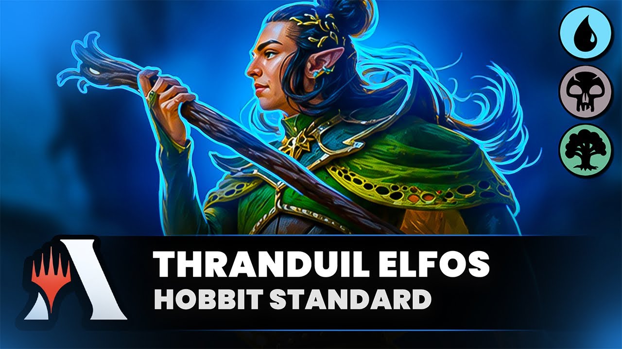 🧝 THIS NEW ELF is RIDICULOUS! | THRANDUIL ELVES with HOBBIT in STANDARD! (Magic Arena)