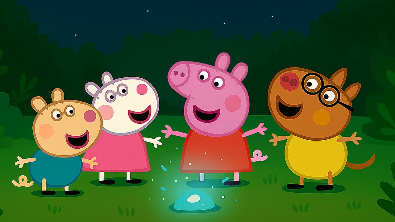 🌿✨🐷 Peppa Pig and the Magical Backyard Garden | Peppa Pig Funny Animation