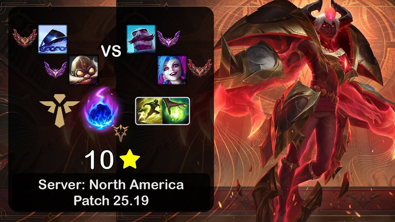 Xerath Support + Corki vs Braum + Jinx - NA GrandMaster - Patch 25.19
