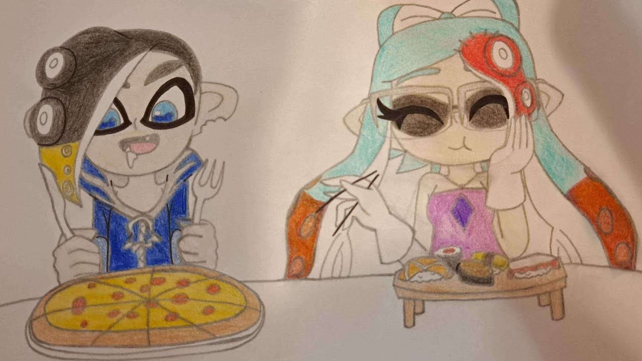 Custom Fest Pizza Vs Sushi clips from days 1 and 2 (Splatoon 3/Splatoon 2)