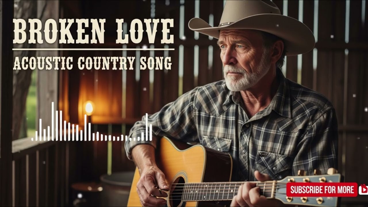 Broken Love - acoustic Country Music #countrymusic  #viralcountrysong  #cowboys #60smusic