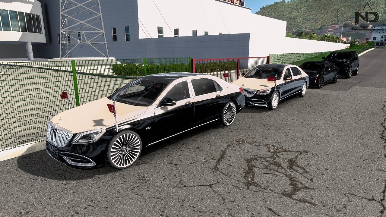 ETS2 Online - Đo&agrave;n Xe Hộ Tống Quan Chức Cấp Cao