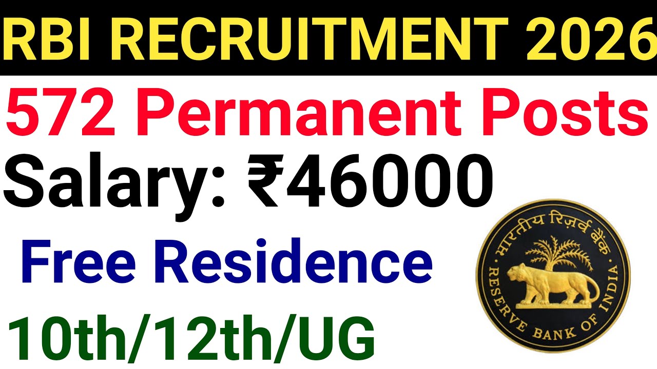सिर्फ 1 easy exam से 572 posts परमानेंट सरकारी नौकरी, अपने रीजन में सरकारी जॉब पाने का सुनहरा मौका
