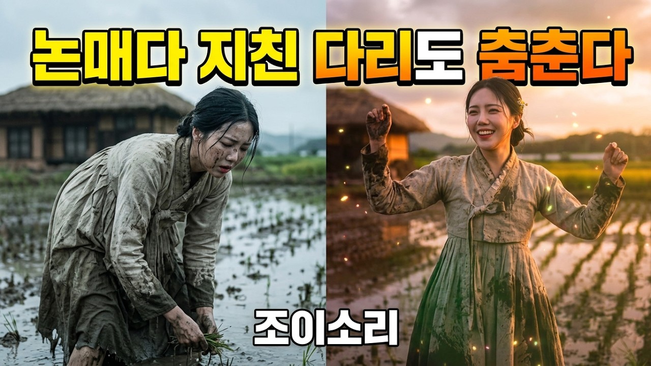 논매다 지친 다리도 춤춘다