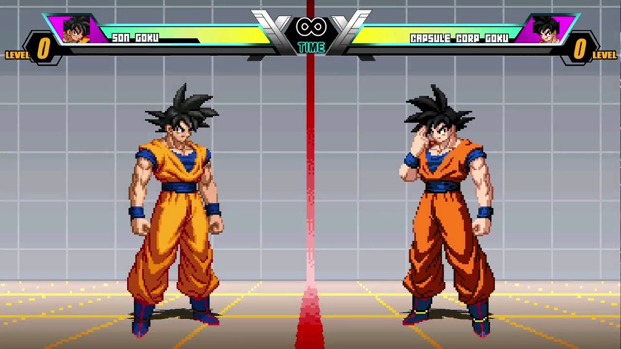 New Son Goku vs Capsule Corp Goku | The Ultimate Multiversal Duel | Jump Force Mugen V6