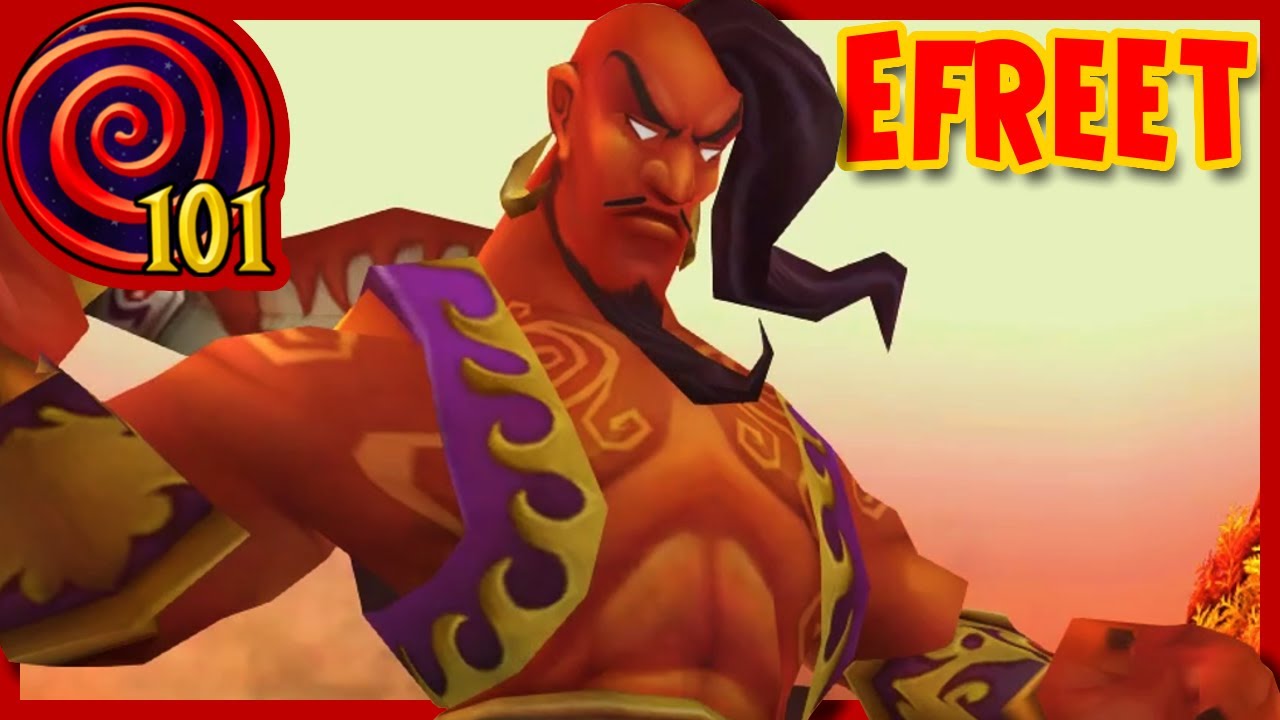 Wizard101: Efreet Spell Animation