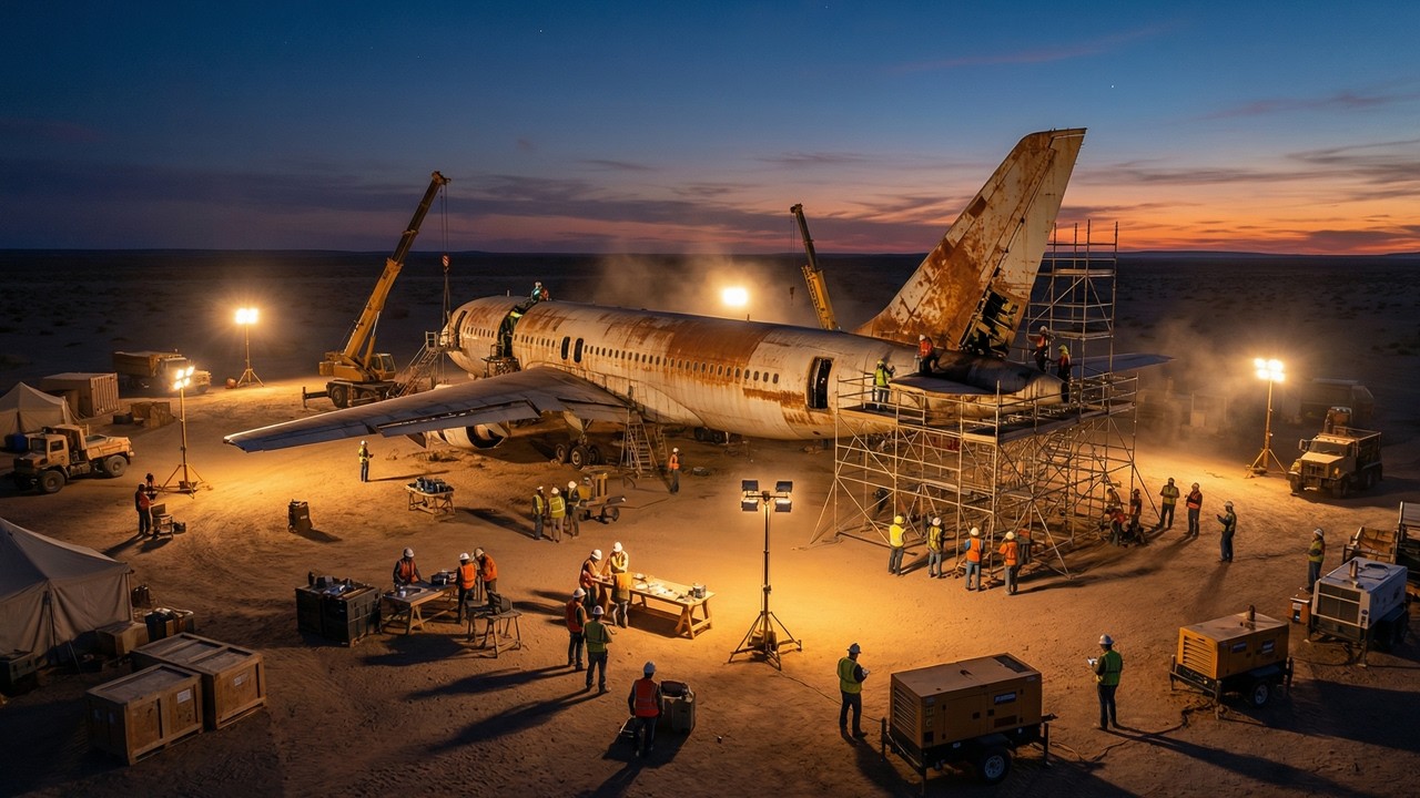 UNBELIEVABLE: Restoring a Giant B-52 Found in the Desert Restoring a 60-Year-Old B-52 Stratofortress