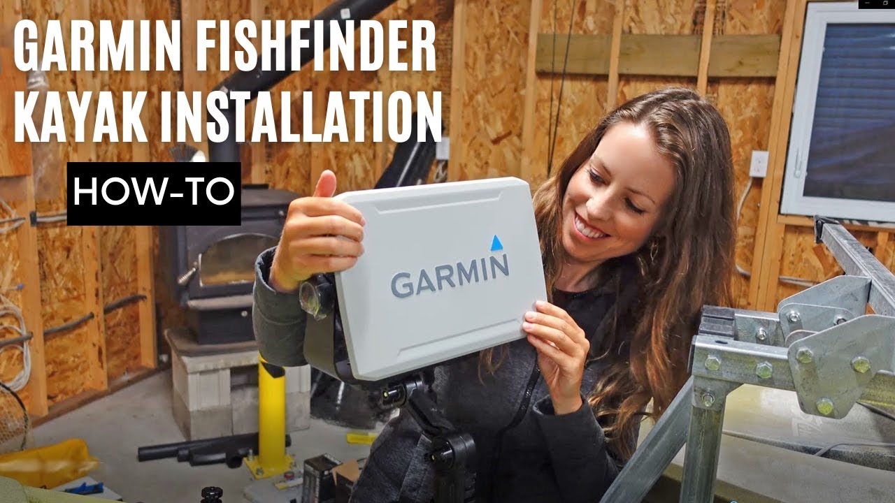 Garmin Fishfinder Installation on my Hobie Pro Angler 360 Fishing Kayak