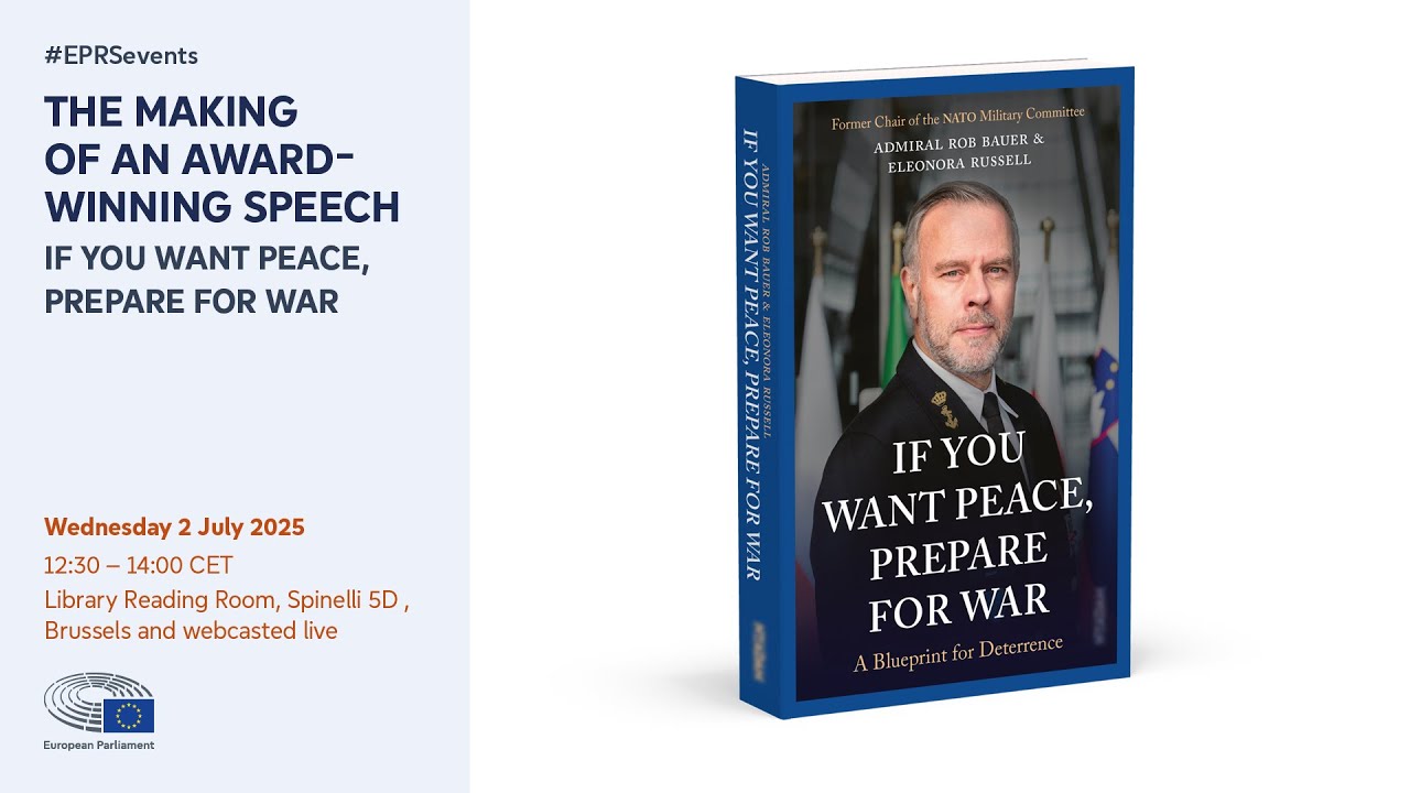 EPRS Book Talk: The making of an award-winning speech