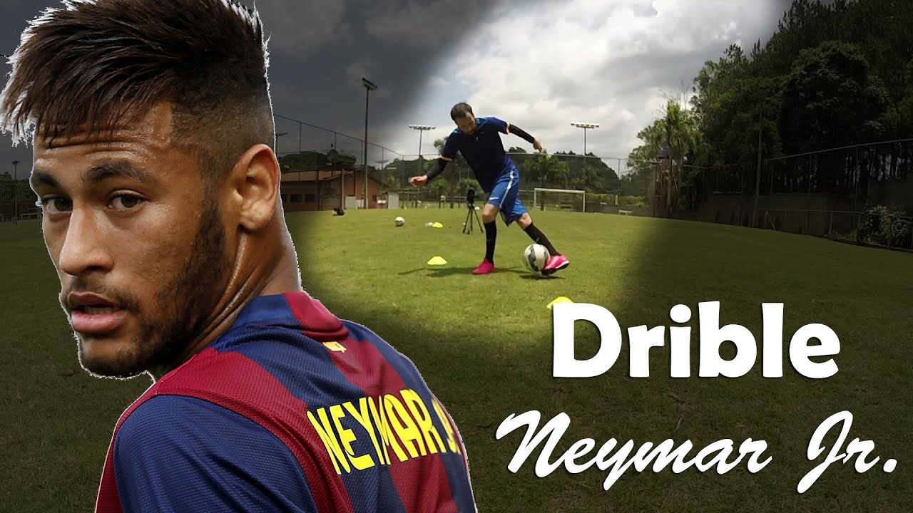 TUTORIAL - DRIBLE DE LETRA DO NEYMAR JR. - (Football tutorial - Amazing Dribble of Neymar)