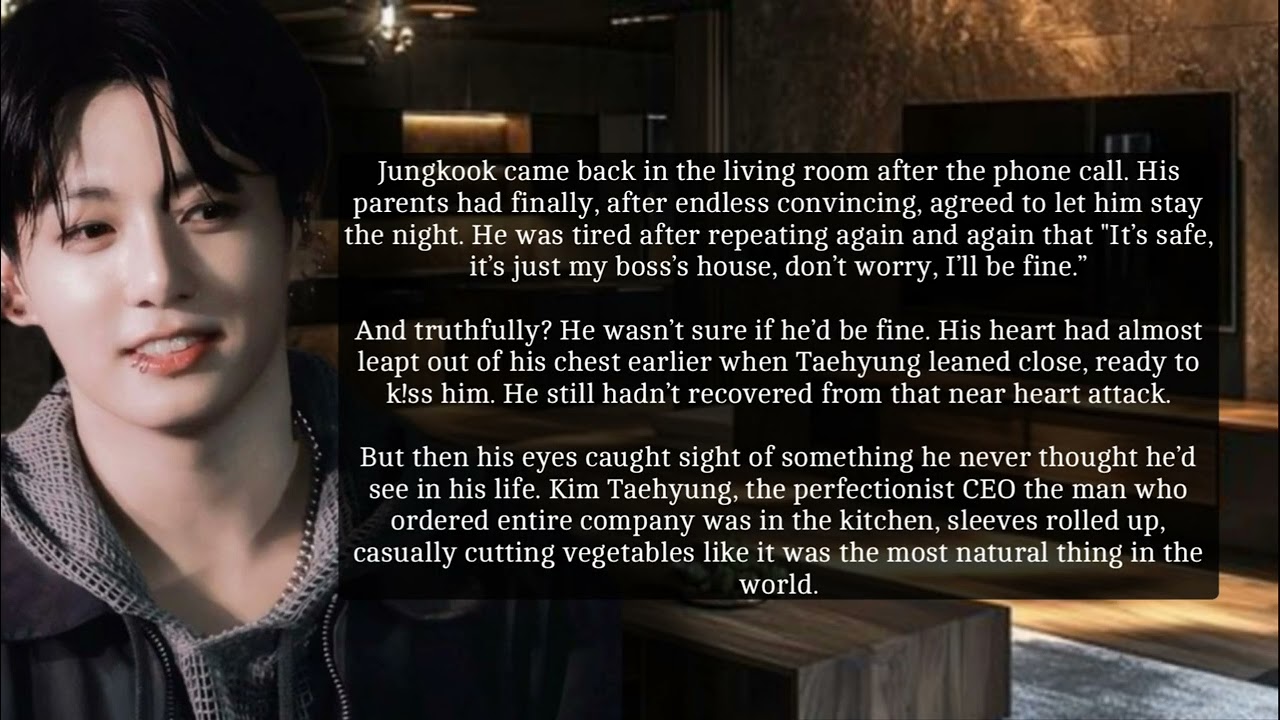 Taekook/Vkook ff |  When he accidentally showed CEO's picture in the presentation |Oneshot Top Tae |