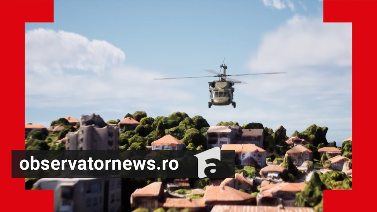 Cu ce daune s-a ales Dumitru Manole, după ce un elicopter Black Hawk a zburat aproape de casa sa