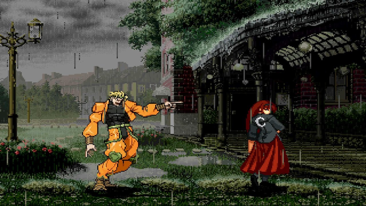 【MUGEN Ikemen GO】DIO Brando vs Akiha Yagami