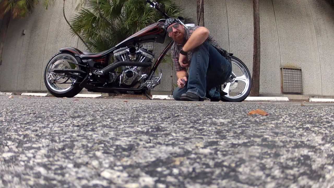 Bas Ass Eddie Trotta, Thunder Cycle, Drop Seat Softail Chopper & a killer deal!!  (Ebay Jake)
