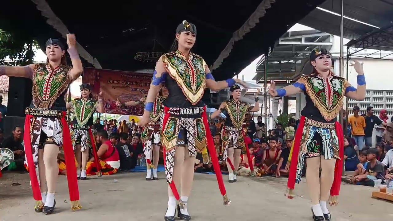 Pagelaran seni reog kebonsari madiun tgl 14-2-2026