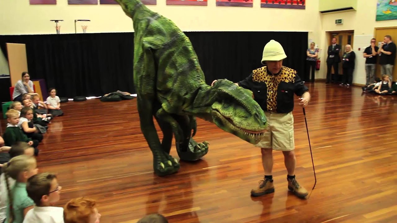 Sophie the T-Rex goes to school