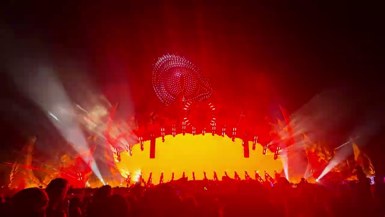 Excision Dinosaur Eye Drone Show @ Lost Land 2025