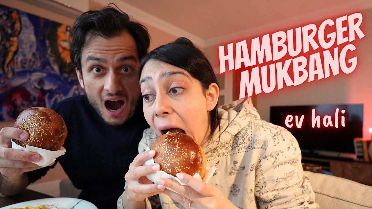 MUKBANG HAMBURGER | AKRABA TERÖRÜ
