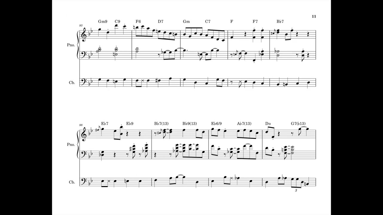 Beegie Adair - Santa Claus Is Coming To Town - Sheet music transcription (Jazz Piano)