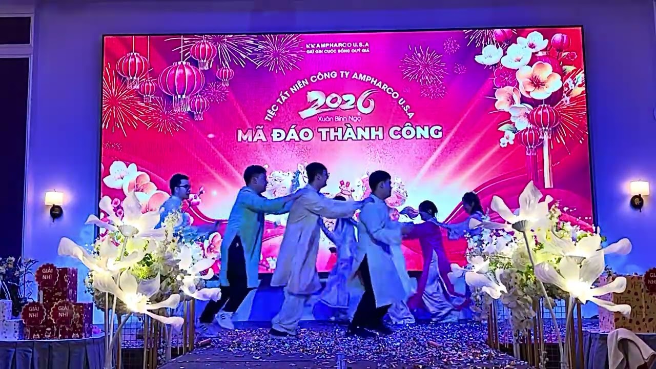 YEP 2026 Ampharco U.S.A Mash up Như hoa mùa xuân, Tết này con sẽ về, Một năm mới bình an