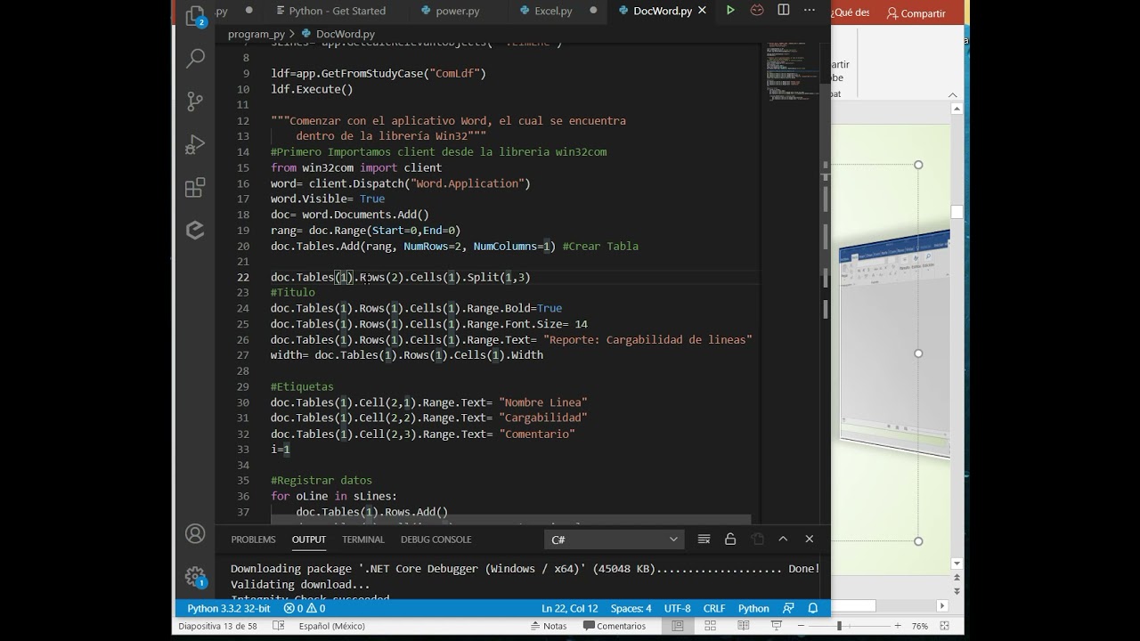 6. DigS - Python Registrar Datos en Word