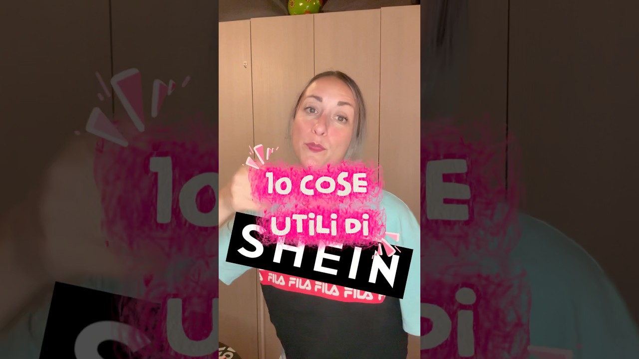 10 cose utili di @SHEINOFFICIAL